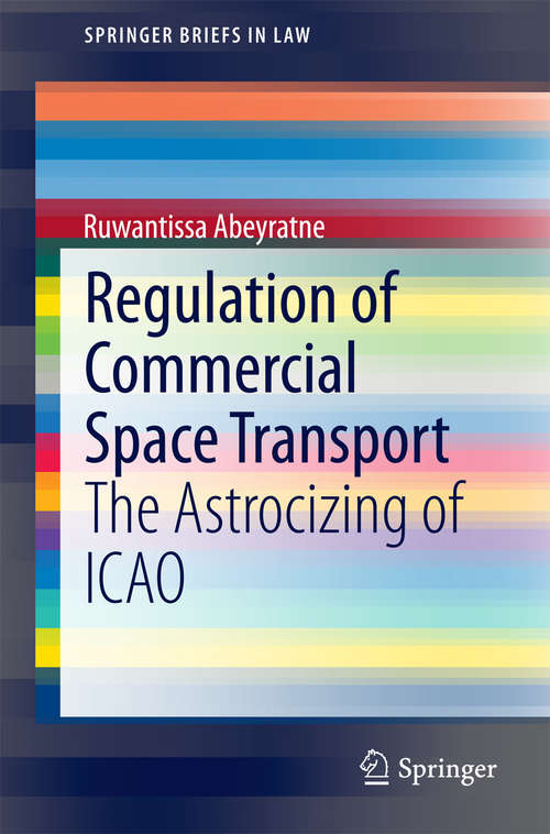 Book cover of Regulation of Commercial Space Transport