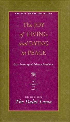 Book cover of The Joy of Living and Dying in Peace