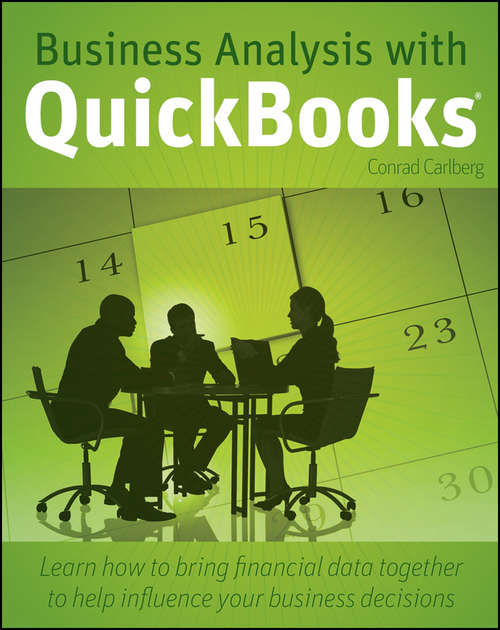 Book cover of Business Analysis with QuickBooks