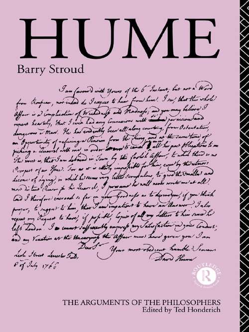 Hume-Arg Philosophers: Critical Essays On Locke, Berkeley, And Hume (Colección Filosofía Contemporánea Ser.)