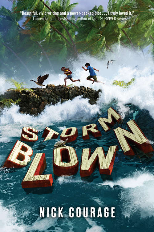 Book cover of Storm Blown (Fountas & Pinnell LLI Blue)