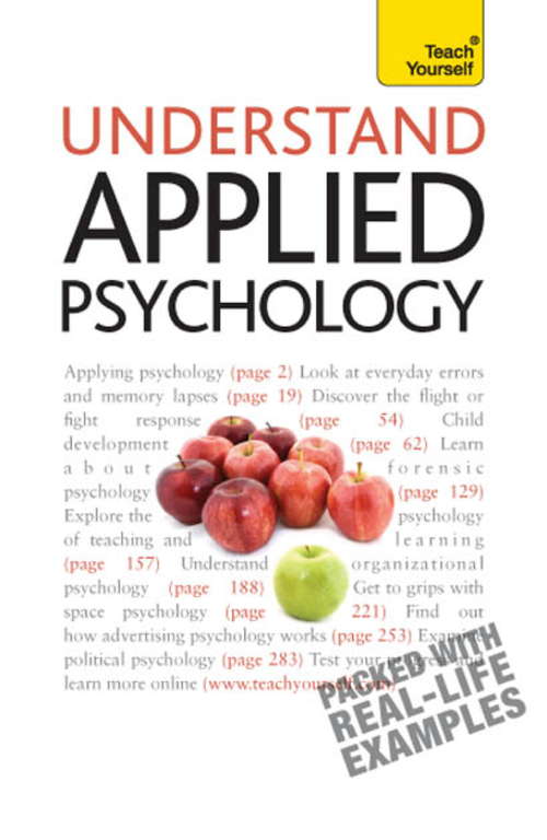 Book cover of Understand Applied Psychology: Teach Yourself
