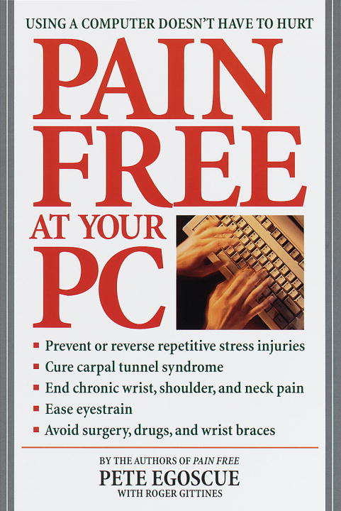 Book cover of Pain Free at Your PC
