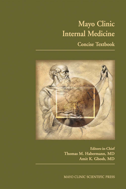 Book cover of Mayo Clinic Internal Medicine Concise Textbook (1)
