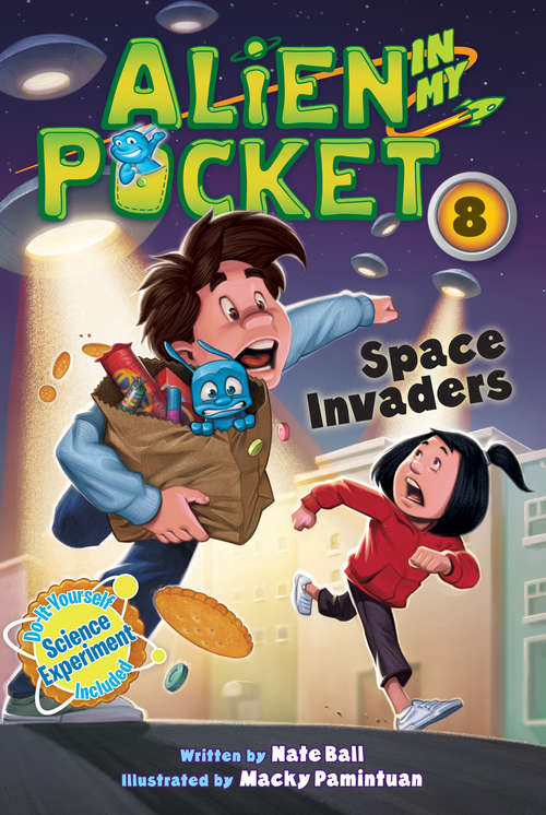 Book cover of Alien in My Pocket #8: Space Invaders