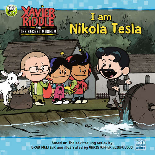 Book cover of I Am Nikola Tesla (Xavier Riddle and the Secret Museum)