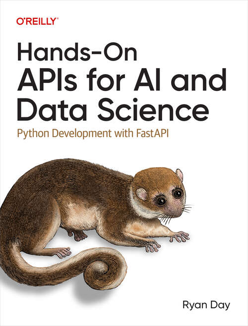 Book cover of Hands-On APIs for AI and Data Science (1)