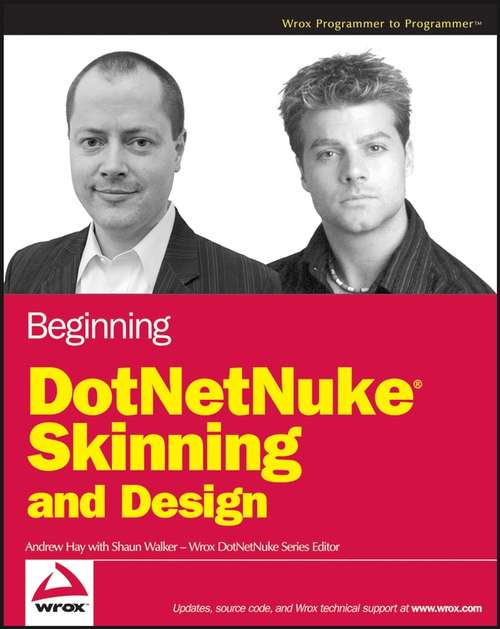 Beginning DotNetNuke Skinning and Design