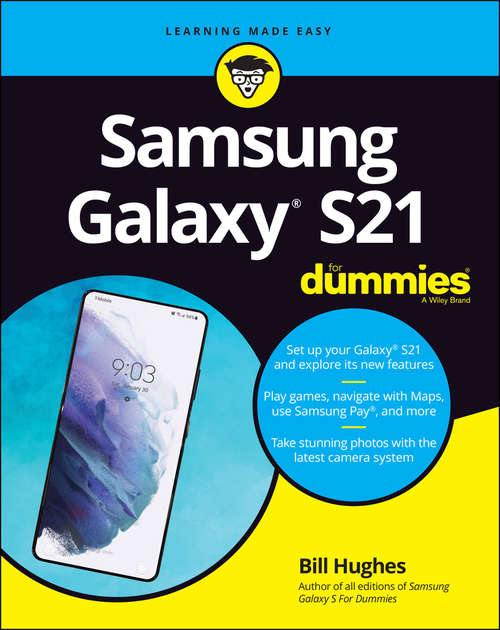 Book cover of Samsung Galaxy S21 For Dummies