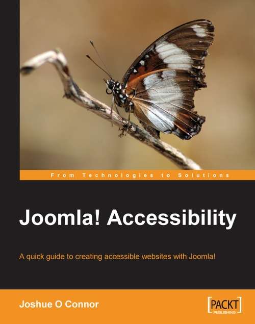 Book cover of Joomla! Accessibility