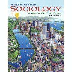 Book cover of Sociology: A Down-to-Earth Approach