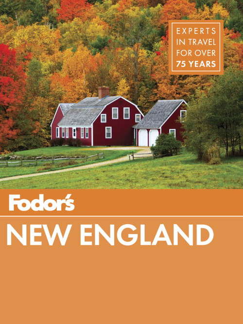 Book cover of Fodor's New England