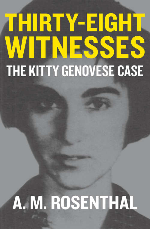 Book cover of Thirty-Eight Witnesses