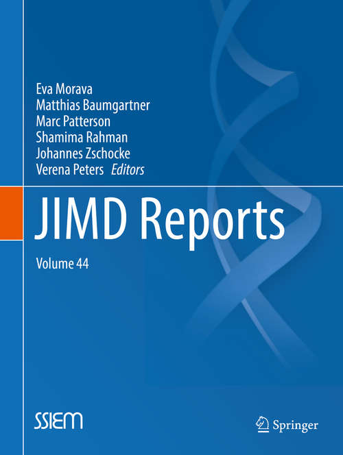 JIMD Reports, Volume 44 (JIMD Reports #44)