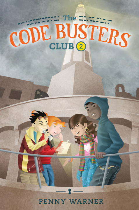 Book cover of The Code Busters Club, Case #2: The Haunted Lighthouse