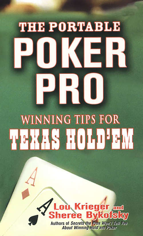Book cover of The Portable Poker Pro: Winning Tips For Texas Hold'em