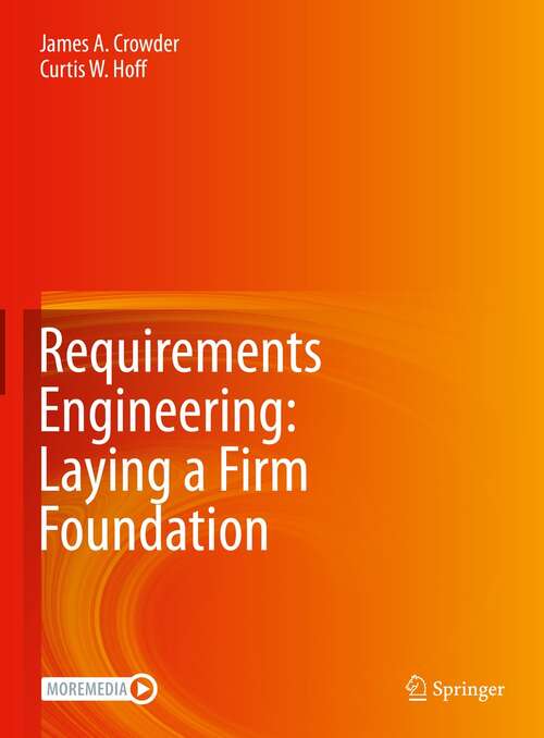 Cover image of Requirements Engineering: Laying a Firm Foundation