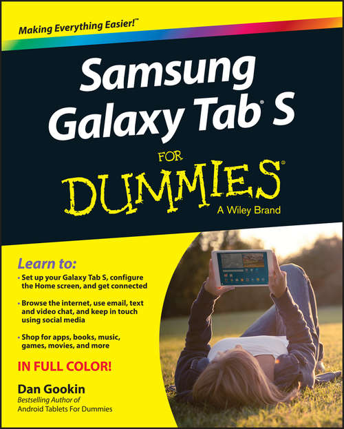Book cover of Samsung Galaxy Tabs For Dummies
