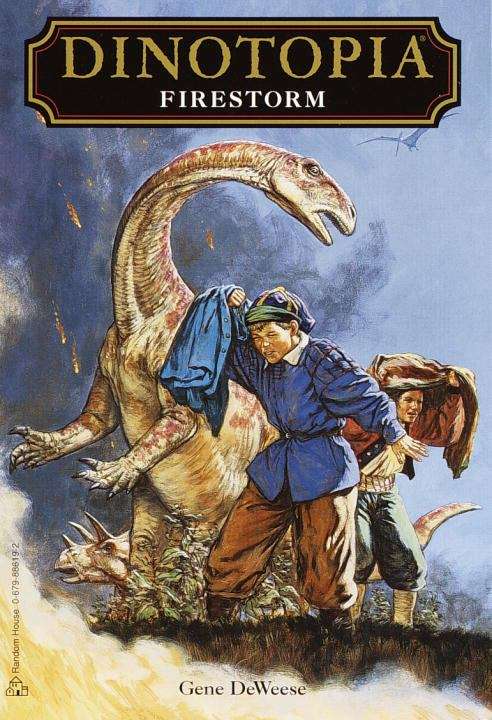 Book cover of Firestorm (Dinotopia Series)