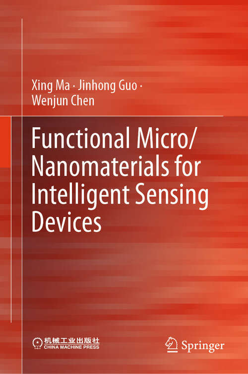 Book cover of Functional Micro/Nanomaterials for Intelligent Sensing Devices