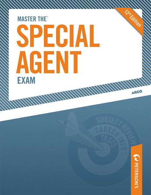 Book cover of Master the Special Agent Exam