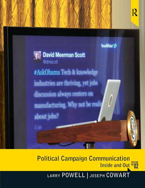 Book cover of Political Campaign Communication: Inside and Out