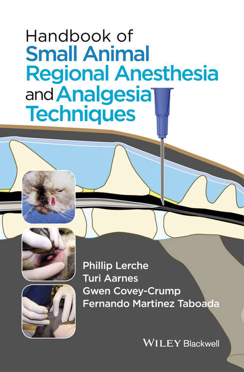 Book cover of Handbook of Small Animal Regional Anesthesia and Analgesia Techniques
