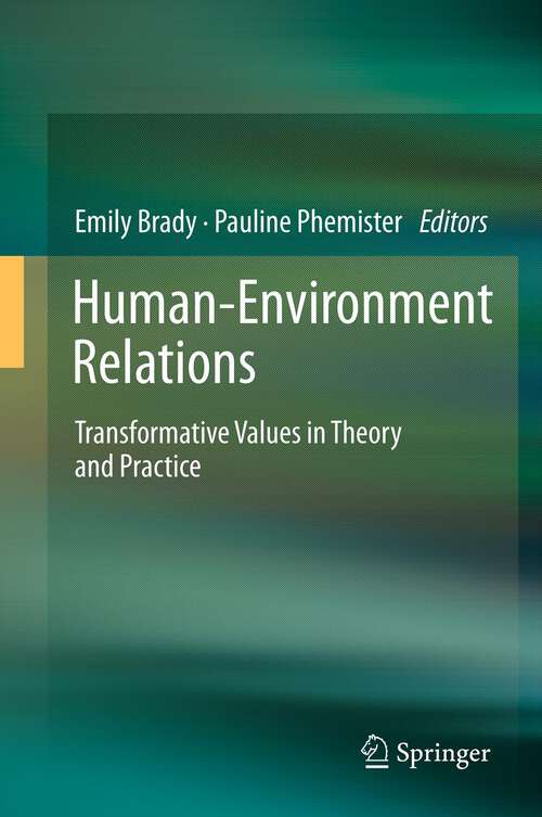 Book cover of Human-Environment Relations