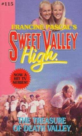 Book cover of The Treasure of Death Valley (Sweet Valley High #115)