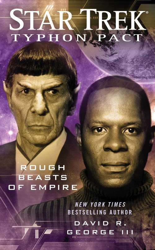 Book cover of Star Trek: Typhon Pact #3: Rough Beasts of Empire (Star Trek)