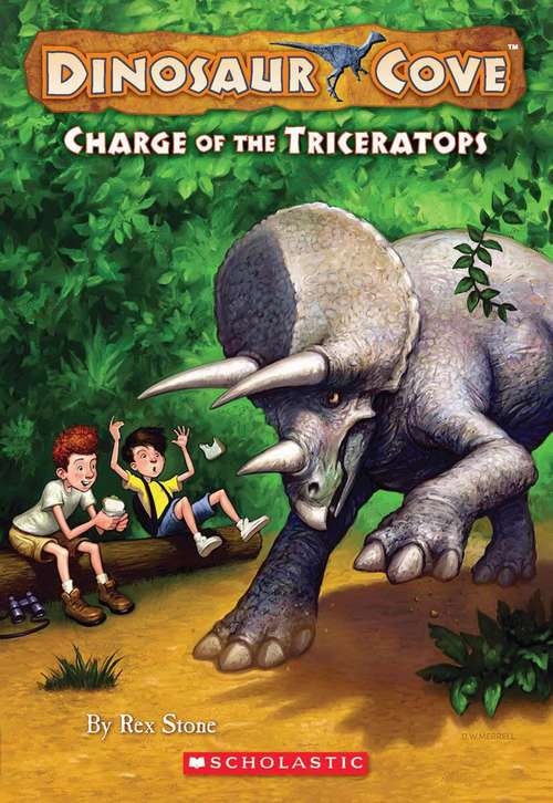 Book cover of Charge of the Triceratops (Dinosaur Cove)