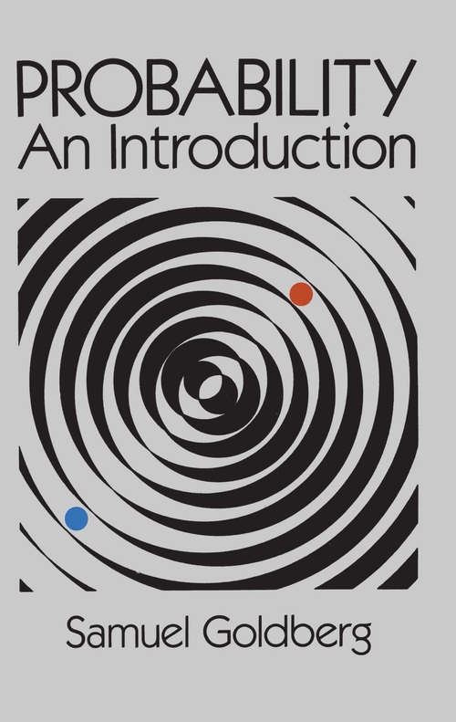 Book cover of Probability: An Introduction