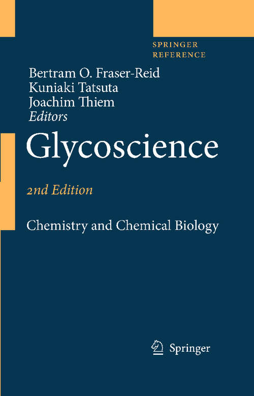 Book cover of Glycoscience
