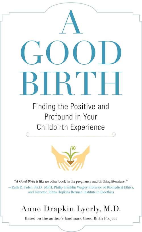 Book cover of A Good Birth