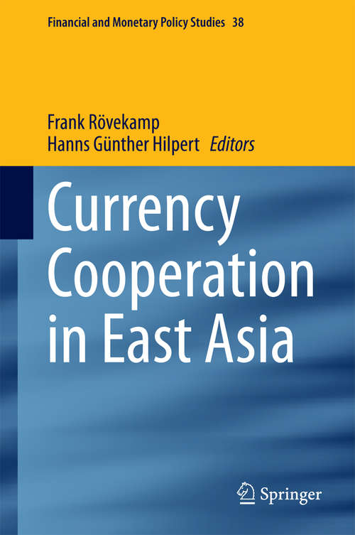 Book cover of Currency Cooperation in East Asia