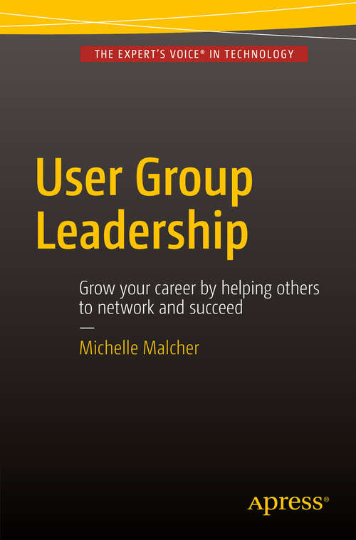 Book cover of User Group Leadership