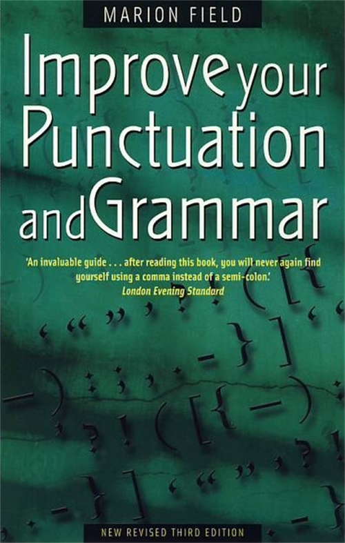 Book cover of Improve Your Punctuation and Grammar