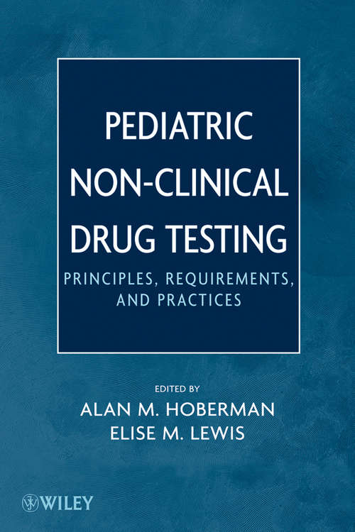 Book cover of Pediatric non-clinical drug testing