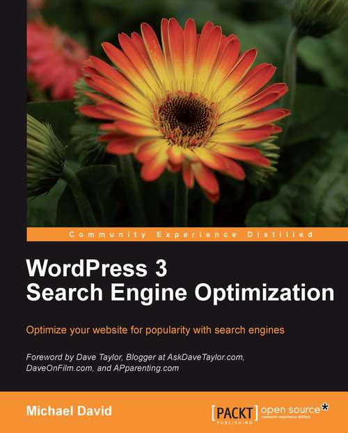 Book cover of WordPress 3 Search Engine Optimization