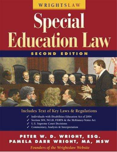 Book cover of Wrightslaw: Special Education Law (2nd Edition)