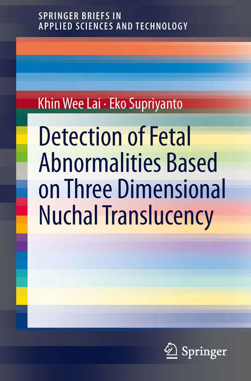 Book cover of Detection of Fetal Abnormalities Based on Three Dimensional Nuchal Translucency