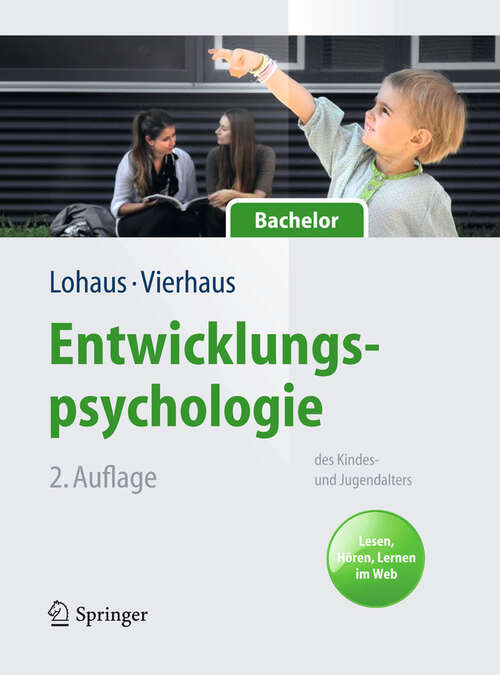 Book cover of Entwicklungspsychologie des Kindes- und Jugendalters für Bachelor