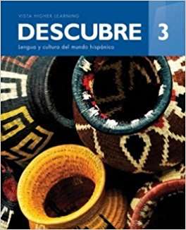 Book cover of Descubre: Lengua y cultura del mundo hispánico (Level #3)