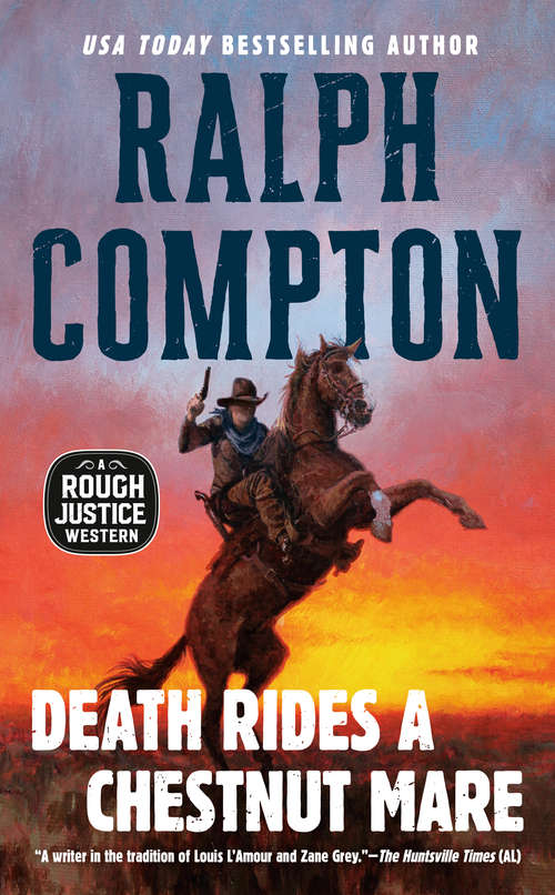 Book cover of Ralph Compton: Death Rides a Chestnut Mare