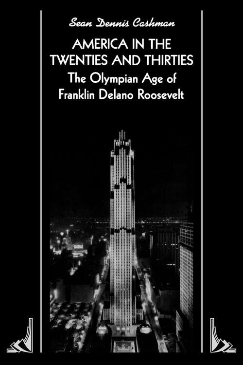 Book cover of America in the Twenties and Thirties