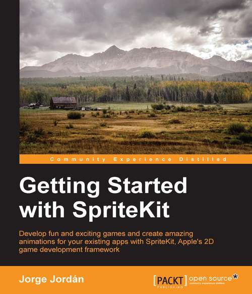 Book cover of Getting Started with SpriteKit