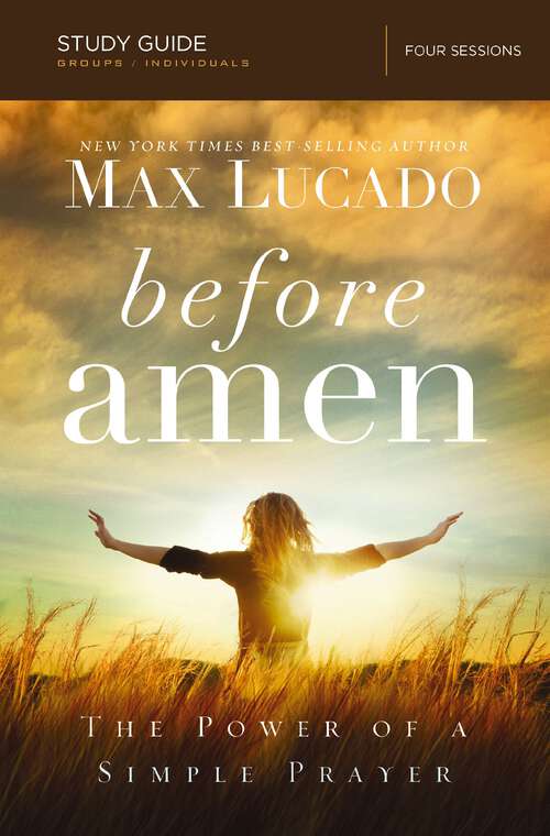 Book cover of Before Amen Study Guide