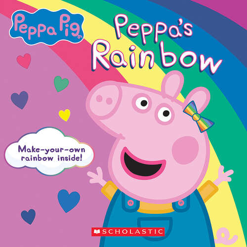 Book cover of Peppa's Rainbow (Peppa Pig)