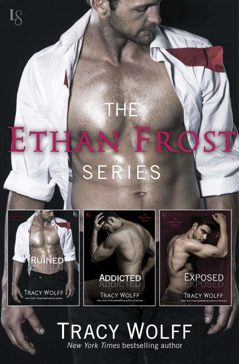 Book cover of The Ethan Frost Series 3-Book Bundle: Ruined, Addicted, and Exposed (Ethan Frost)