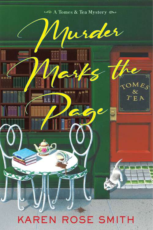 Book cover of Murder Marks the Page (A Tomes & Tea Mystery Series #1)